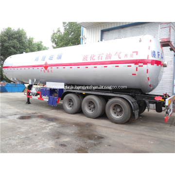 65000 liters capacity fuel tank truck semi trailer